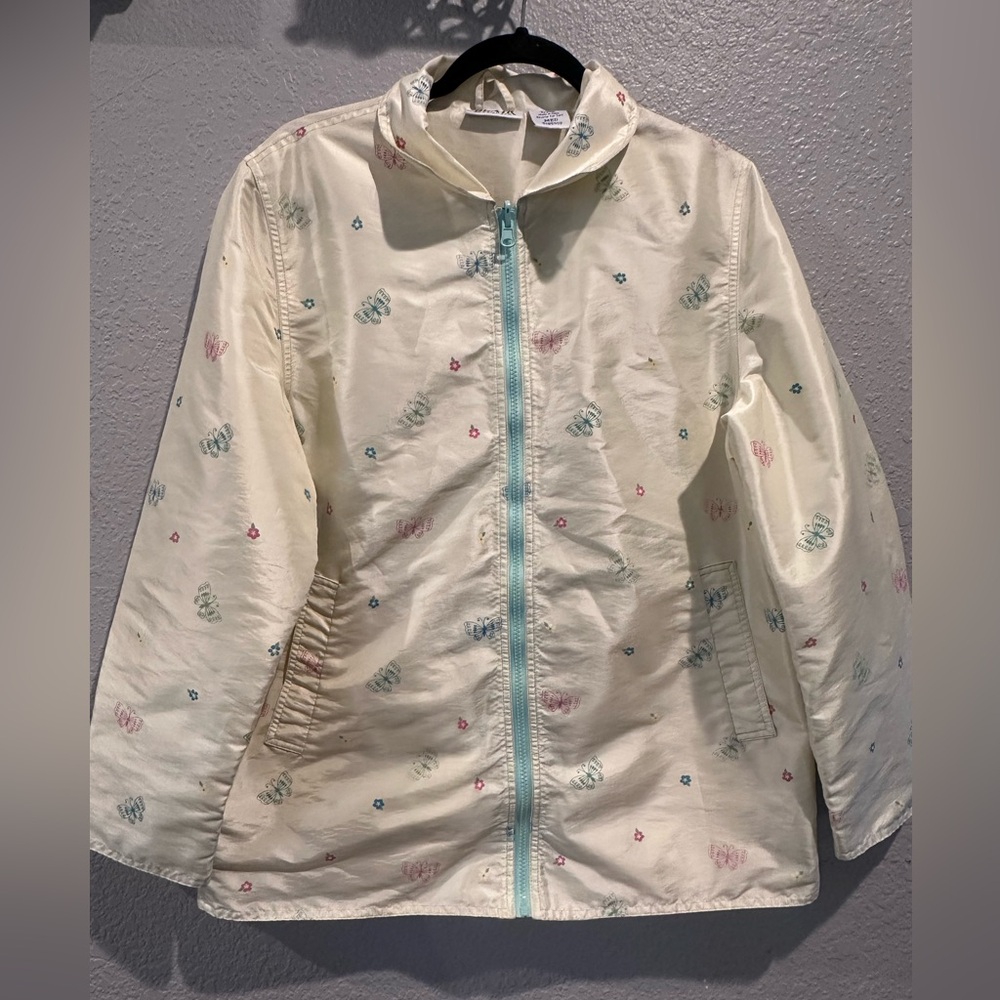 New without tags vintage Blair butterfly jacket water resistant reversible